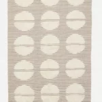 Ręcznie tkany dywan wełniany Anica z efektem wypukłości, 120x180 cm