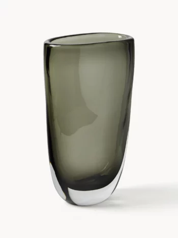 AURUM wazon, W 28 cm, szary
