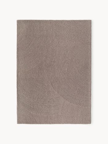 ELENI ręcznie tuftowany dywan z wełny, 200x300 cm, taupe