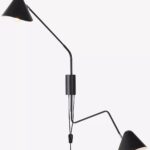 NATHAN podówjna lampa ścienna