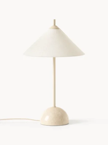 VICA lampa stołowa z marmurową podstawą